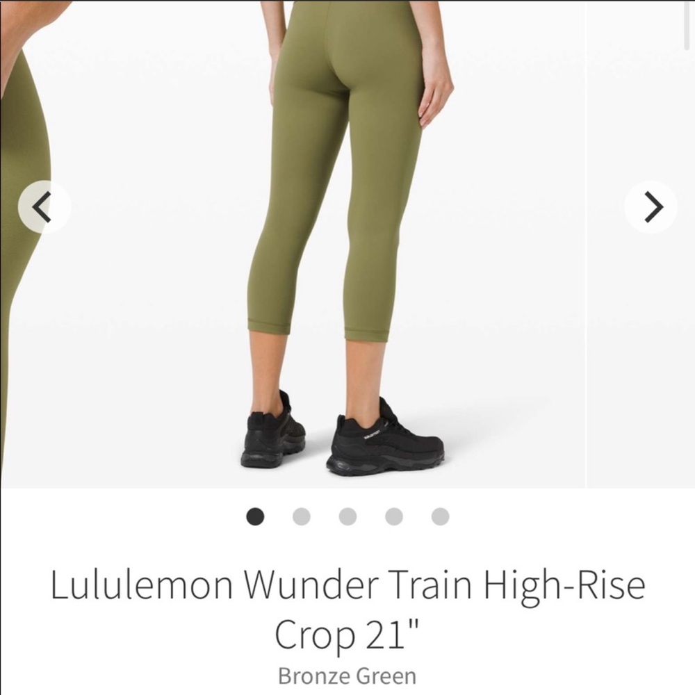 Lululemon Wunder Train High-Rise
Crop 21"
